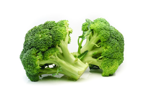 Broccoli isolated on white background